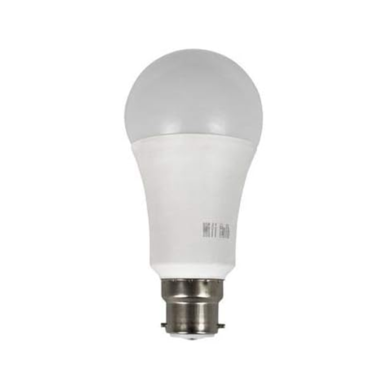 electriQ Dimmable Smart colour Wifi LED Bulb with B22 bayonet base - Alexa & Google Home compatible