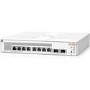 HPE Aruba Instant On 1930 8G 8-Port Gigabit PoE+ with SFP L3 Managed Rack-mountable Switch 124W