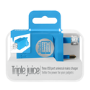 Triple juice USB Mains Charger - Blue