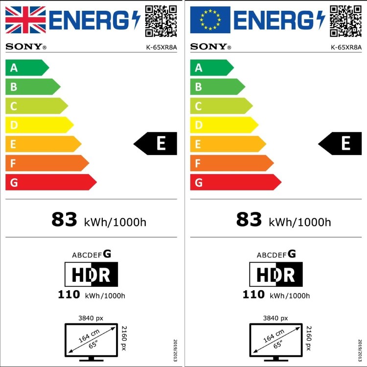 Sony K65XR8AU BRAVIA 8A 65 inch 4K Ultra HD OLED Smart Google TV