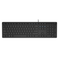 Dell Multimedia Wired Keyboard Black