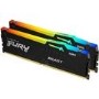 Kingston FURY Beast RGB 64GB (2x32GB) DIMM 6000MT/s DDR5 Desktop Memory