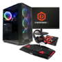 CyberPowerPC Eurus AMD Ryzen 5 5600G 8GB RAM 500GB M.2 NVMe SSD + 23.8 Inch 100Hz 1ms Gaming Monitor