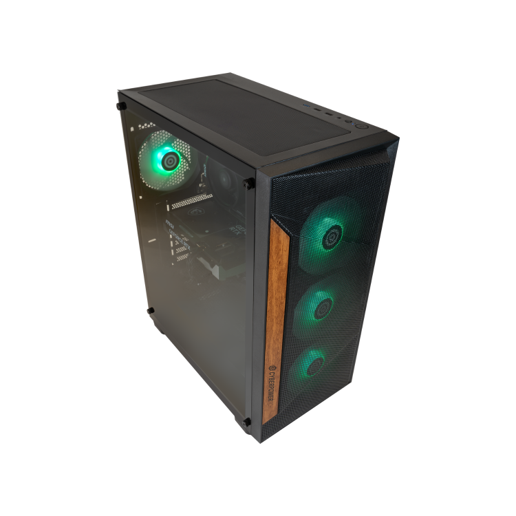 CyberPowerPC Amethyst Intel Core i5-12400F GeForce RTX 4060 16GB RAM 1TB SSD + 23.8" FHD Gaming Monitor