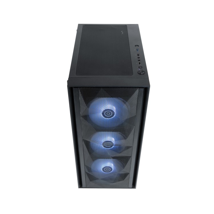 CyberPowerPC Blaze AMD Ryzen 5 5500 16GB RAM 1TB SSD RTX 5050 + 23.8" FHD Gaming Monitor Bundle