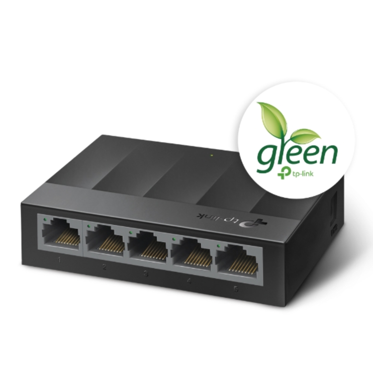 TP-Link LiteWave LS1005G 5-Port Non-PoE Desktop Unmanaged Switch