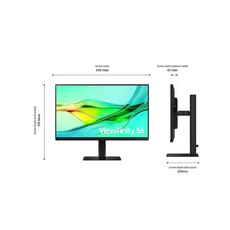 Samsung ViewFinity S60UD 24" IPS QHD 100Hz USB-C Monitor