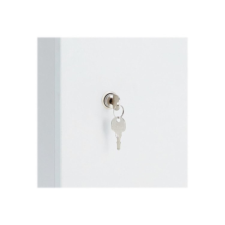 Lyte Double Door 32 Metal Shelf for Laptops or Chromebook and Tablets up to 15.6" Charging Trolley