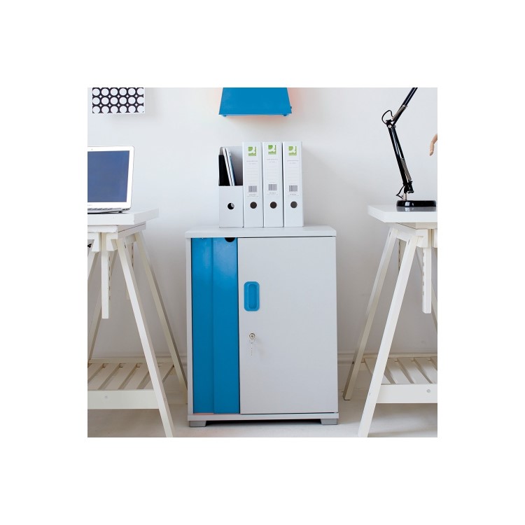 LapCabby Lyte Single Door 10 Laptops or Chromebook and Tablet up to 15.6" Charging Trolley