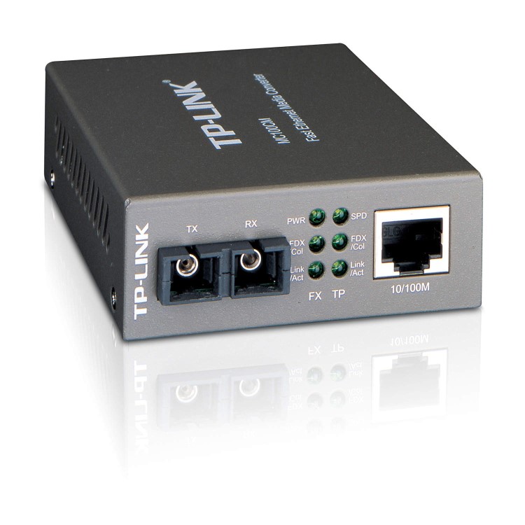 TP-Link MC100CM Fast Ethernet Media Converter SC  Multi-mode