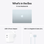 Apple MacBook Air 15 Inch M4 16GB RAM 256GB SSD 2025 - Sky Blue