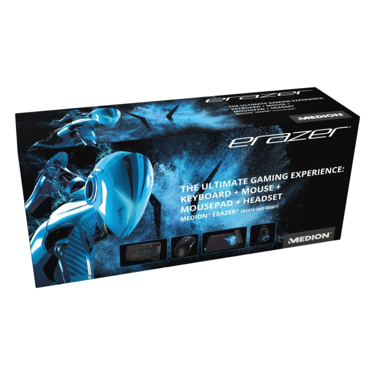 Refurbished Medion Gaming Bundle Includes Gaming Keyboard And Headset