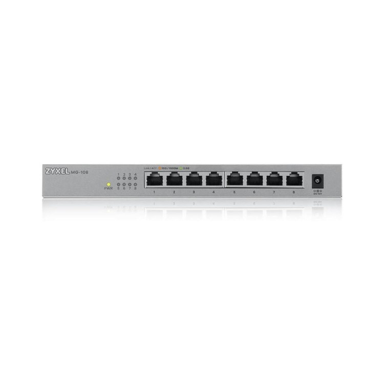 Zyxel MG-108 8-Ports Desktop 2.5G Unmanaged Switch