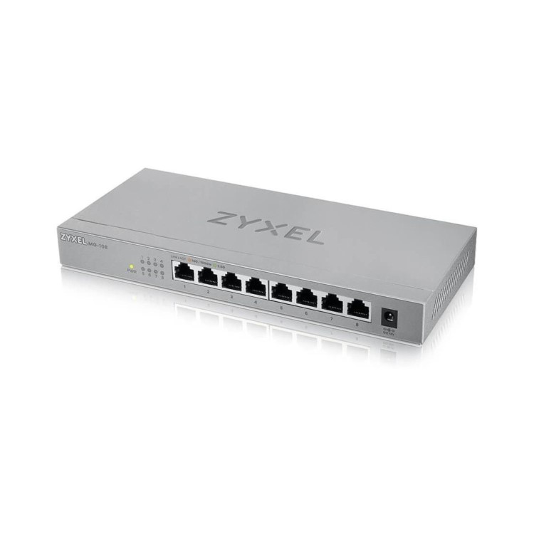 Zyxel MG-108 8-Ports Desktop 2.5G Unmanaged Switch