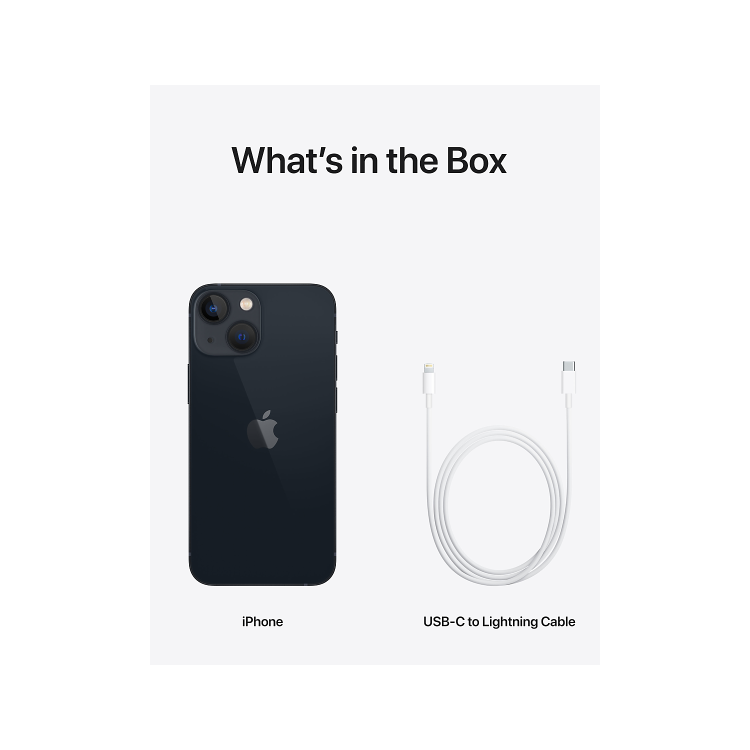 Apple iPhone 13 Midnight 6.1" 128GB 5G Unlocked & SIM Free Smartphone