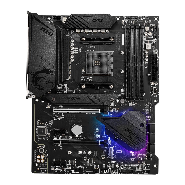 MSI MPG B550 GAMING PLUS AMD B550 AM4 DDR4 ATX Motherboard