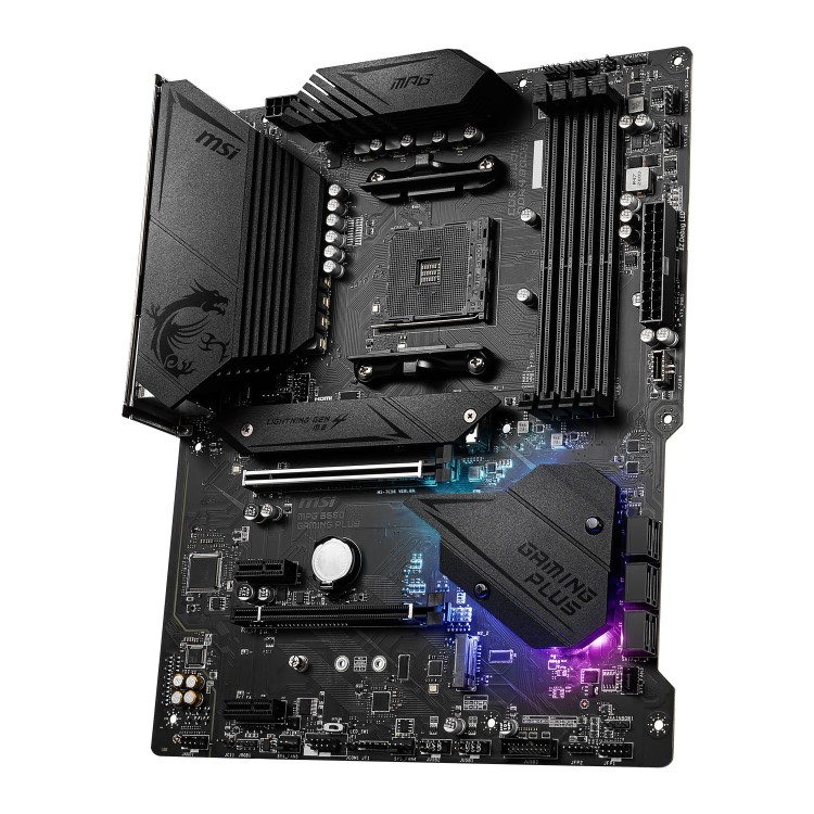 MSI MPG B550 GAMING PLUS AMD B550 AM4 DDR4 ATX Motherboard