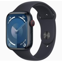 Apple Watch Series 9 GPS + Cellular 41mm Midnight Aluminium Case with Midnight Sport Band - S/M