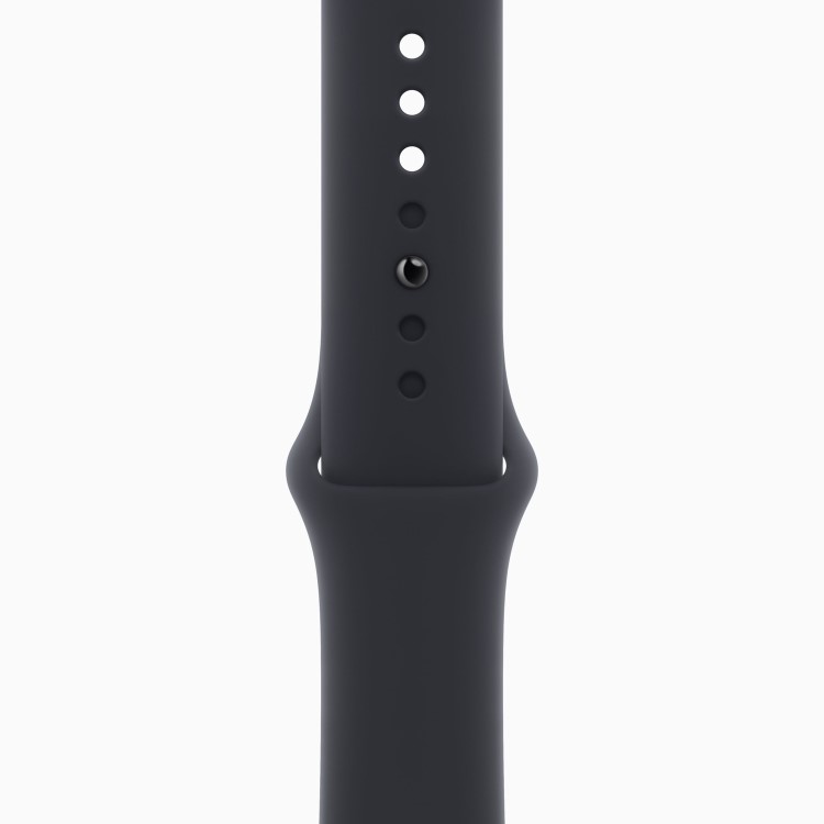 Apple Watch Series 9 GPS + Cellular 41mm Midnight Aluminium Case with Midnight Sport Band - S/M