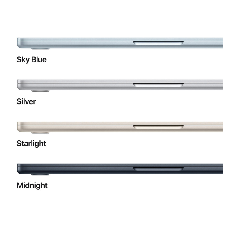Apple MacBook Air 15 Inch M4 16GB RAM 256GB SSD 2025 - Starlight