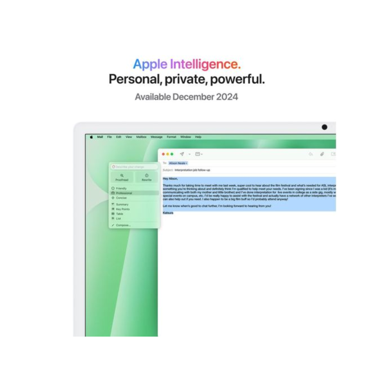 Apple iMac 2024 M4 8-Core 16GB RAM 256GB SSD 24 Inch 4.5K All-in-One PC - Green