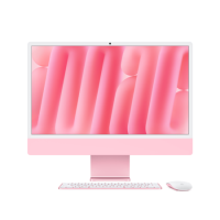 Apple iMac 2024 M4 10-Core 16GB RAM 256GB SSD 24 Inch 4.5K All-in-One PC - Pink