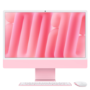 Apple iMac 2024 M4 10-Core 16GB RAM 256GB SSD 24 Inch 4.5K All-in-One PC - Pink