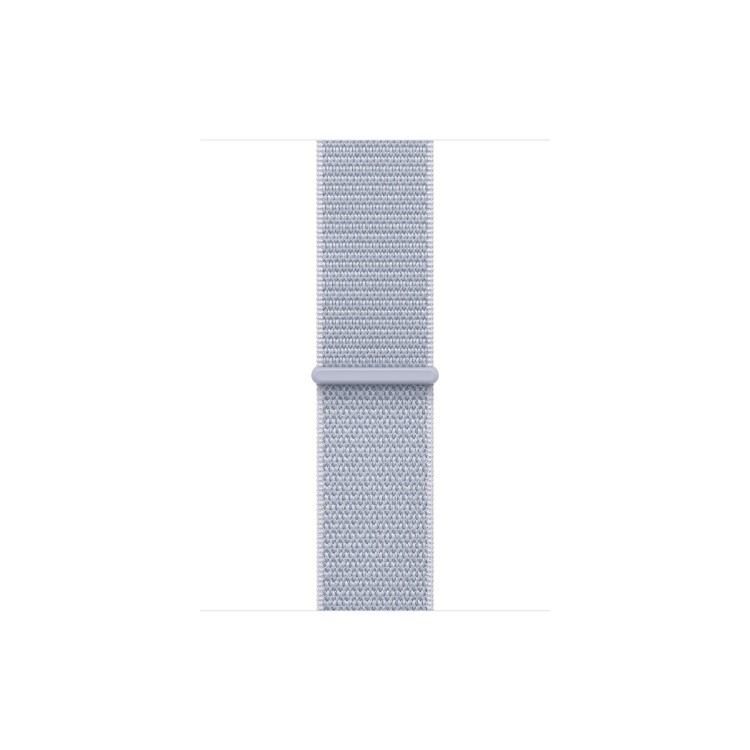 Apple Watch Series 10 GPS 42mm Silver Aluminium Case with Blue Cloud Sport Loop