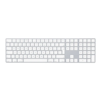 Apple Magic w/ Numeric Keypad Keyboard Universal Bluetooth QWERTY UK White