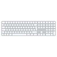 Apple Magic Keyboard with Touch ID and Numeric Keypad for Mac British English Wireless Keyboard White