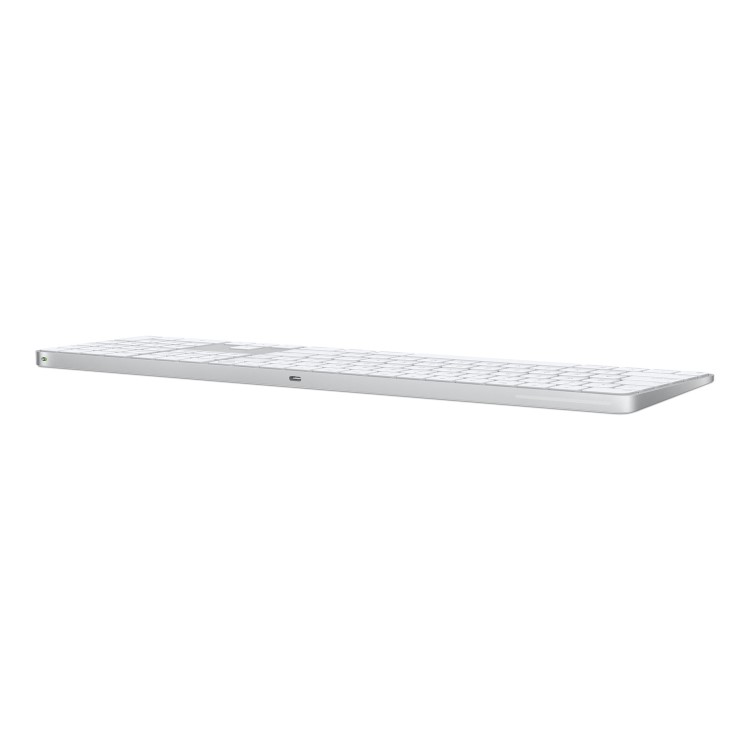 Apple Magic Keyboard with Touch ID and Numeric Keypad for Mac British English Wireless Keyboard White