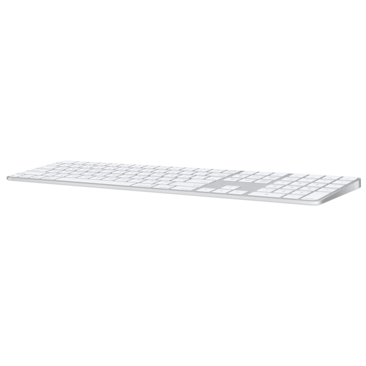 Apple Magic Keyboard with Touch ID and Numeric Keypad for Mac British English Wireless Keyboard White
