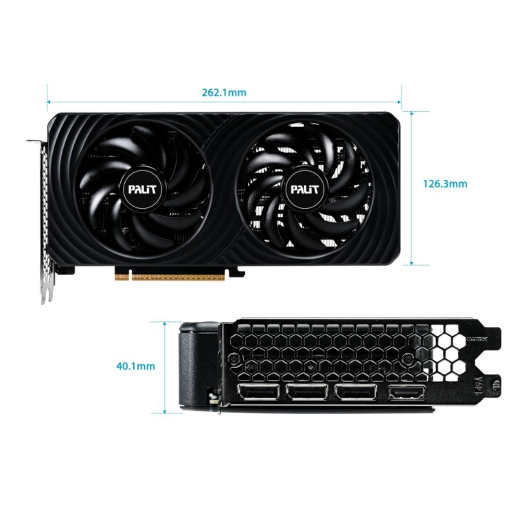 Palit GeForce RTX™ 5060 Dual 8GB GDDR7 Graphics Card