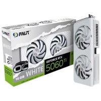 Palit GeForce RTX™ 5060 Ti White OC 16GB GDDR7 Graphics Card