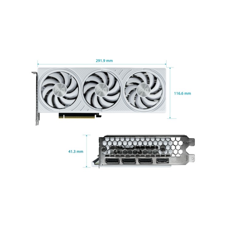 Palit GeForce RTX™ 5070 White OC 12GB GDDR7 Graphics Card