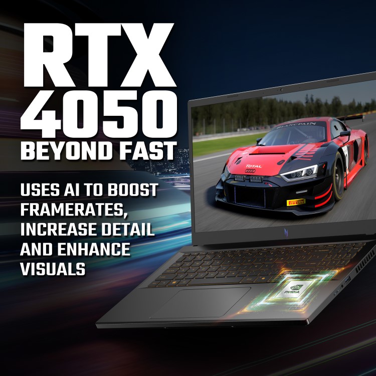 Acer Nitro V 15 Intel Core i5 16GB RAM 512GB SSD GeForce RTX 4050 15.6 Inch FHD  Windows 11 Gaming Laptop