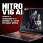 Refurbished Acer Nitro V AMD Ryzen 7 16GB RAM 1TB SSD 180Hz RTX 5070 16 Inch Windows 11 Gaming Laptop