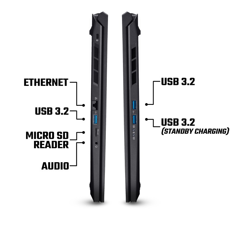 Refurbished Acer Nitro V AMD Ryzen 7 16GB RAM 1TB SSD 180Hz RTX 5070 16 Inch Windows 11 Gaming Laptop