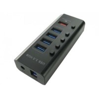 OEM 4 Port USB 3.0 Hub with Quick Charge Port