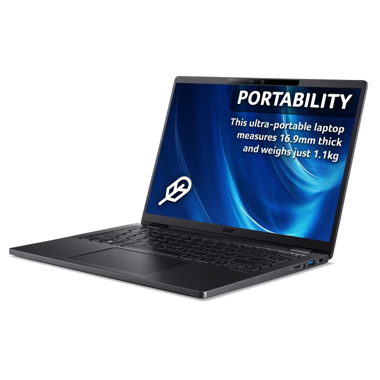 Acer TravelMate P6 Intel Core i7 16GB RAM 512GB SSD 14 Inch Windows 11 Laptop