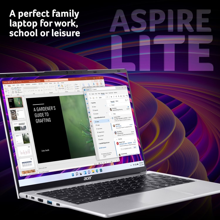 Acer Aspire Lite Intel Core i3 8GB RAM 256GB SSD 14 Inch Windows 11 Laptop