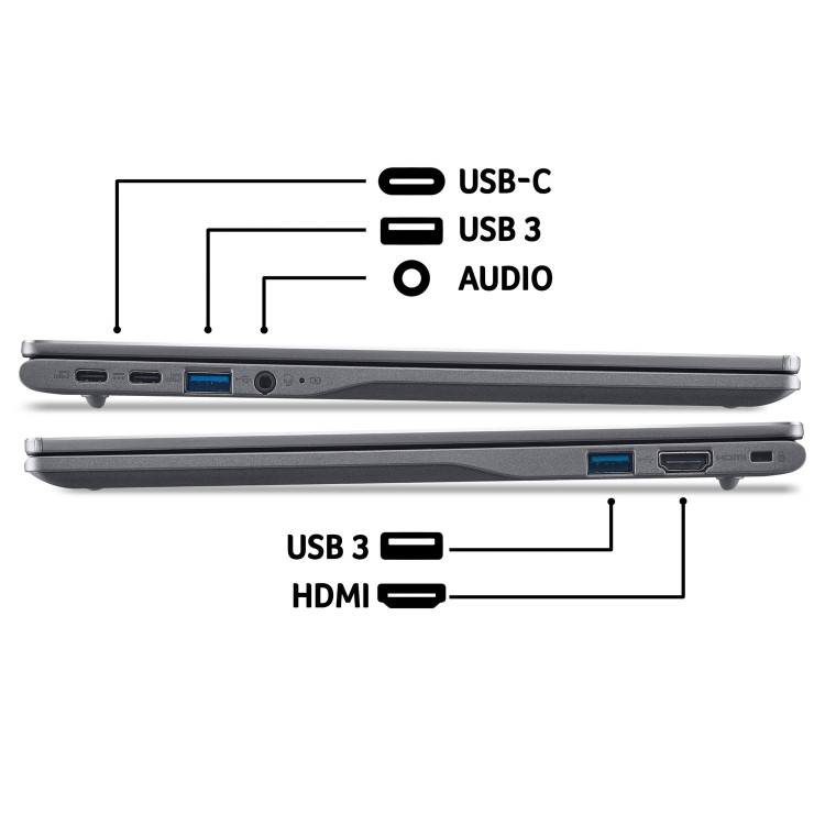 Acer Plus 514 Intel Core i3 8GB RAM 256GB eMMC 14 Inch Chromebook