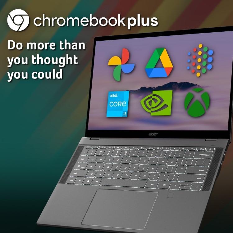 Acer Plus 514 Intel Core i3 8GB RAM 256GB eMMC 14 Inch Chromebook