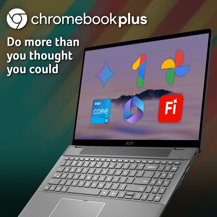 Acer Chromebook Plus 516 Intel Core i5 8GB RAM 256GB SSD 16 Inch Chromebook