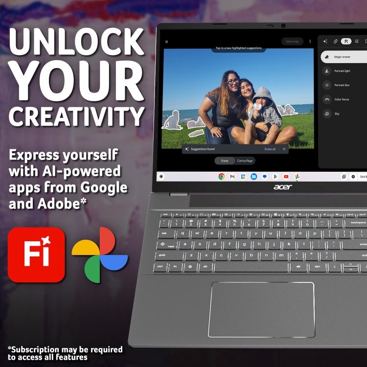 Acer Chromebook Plus 516 Intel Core i5 8GB RAM 256GB SSD 16 Inch Chromebook