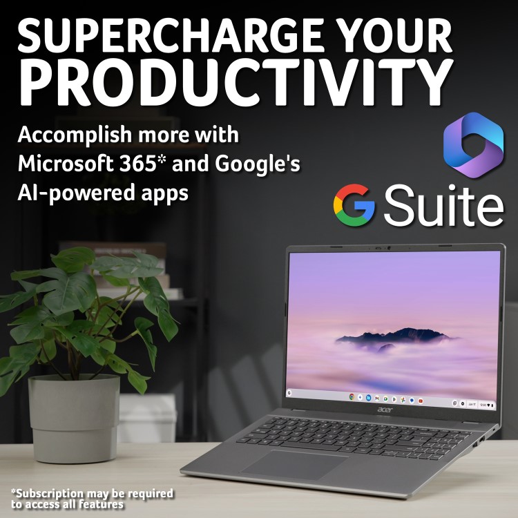 Acer Chromebook Plus 516 Intel Core i5 8GB RAM 256GB SSD 16 Inch Chromebook