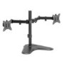 electriQ DUAL Free Standing Monitor Arm For Up to x2 32" Screen