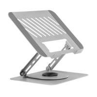 electriQ Laptop Stand Fit Devices from 11-17 Inches Height and Angle Adjustable
