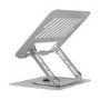 electriQ Laptop Stand Fit Devices from 11-17 Inches Height and Angle Adjustable
