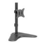 electriQ Single Free Standing Monitor Arm For Up to x1 32" Screen